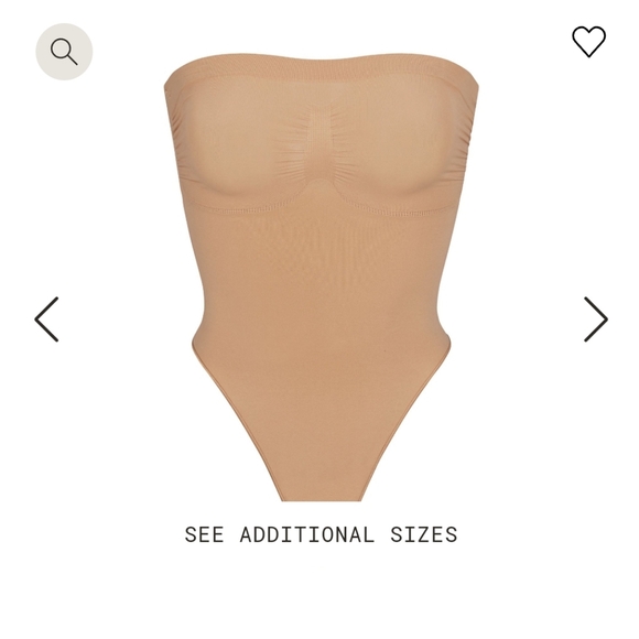 Brand New Skims Seamless Sculpt Strapless Thong Bodysuit - Picture 8 of 8